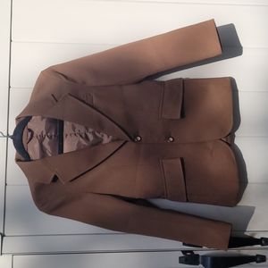 Brown women's blazer